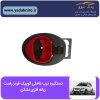 دستگیره درب زبانه فلزی نشکن داخلی کوییک قرمز راست